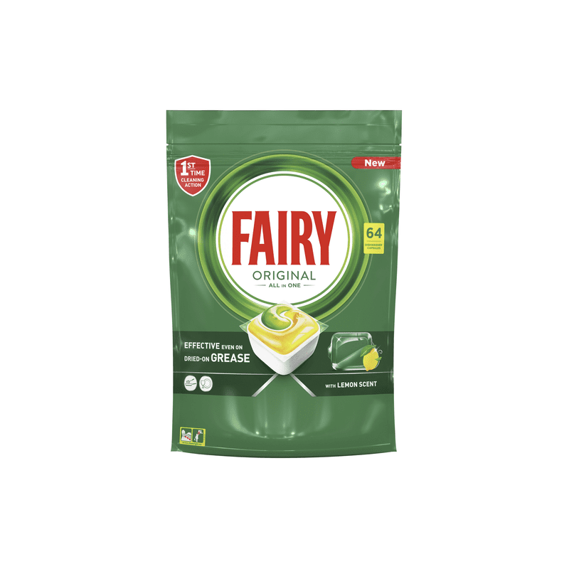 Buy Fairy Original Dishwasher Tablets Lemon 64pk online at Cincotta