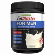 Fat Blaster Shake for Men Vanilla 385g - 9325740033011 are sold at Cincotta Discount Chemist. Buy online or shop in-store.