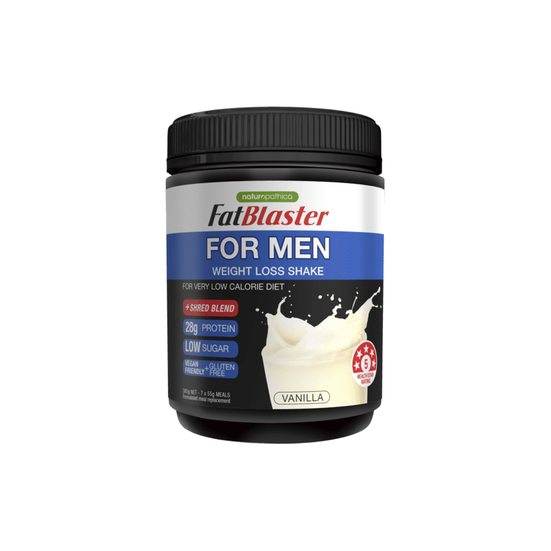 Fat Blaster Shake for Men Vanilla 385g - 9325740033011 are sold at Cincotta Discount Chemist. Buy online or shop in-store.
