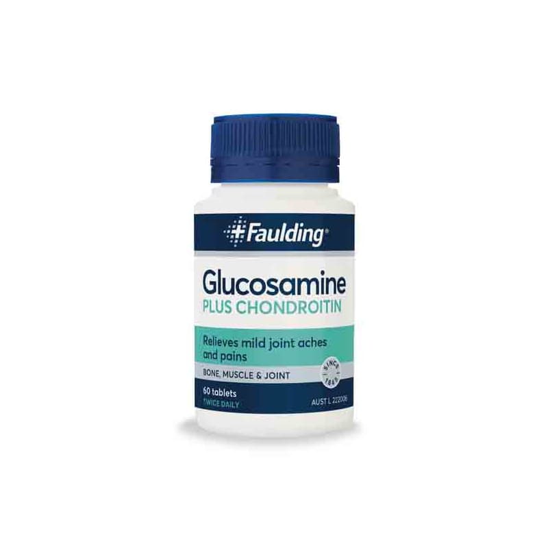 Faulding Glucosamine & Chondrotin Tablets 60 - 9316100000507 are sold at Cincotta Discount Chemist. Buy online or shop in-store.