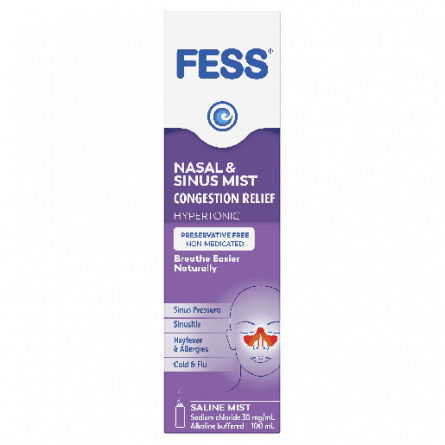 Fess Sinu-Cleanse Hypertonic Spray 100mL - 9317039000330 are sold at Cincotta Discount Chemist. Buy online or shop in-store.