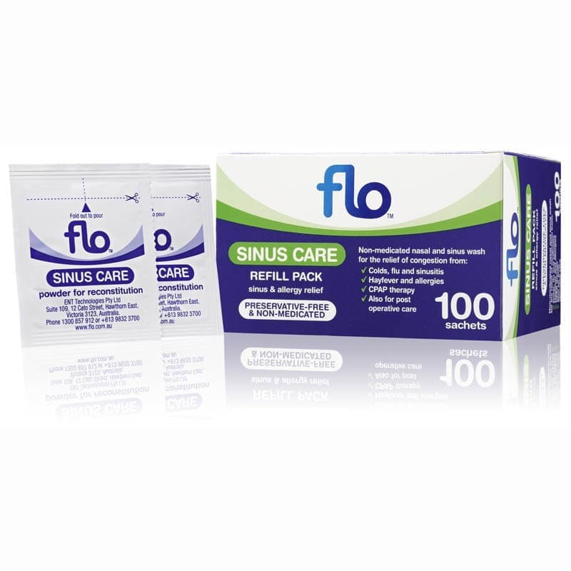 Flo Sinus Care Refill 100 Sachets - 9333279000411 are sold at Cincotta Discount Chemist. Buy online or shop in-store.