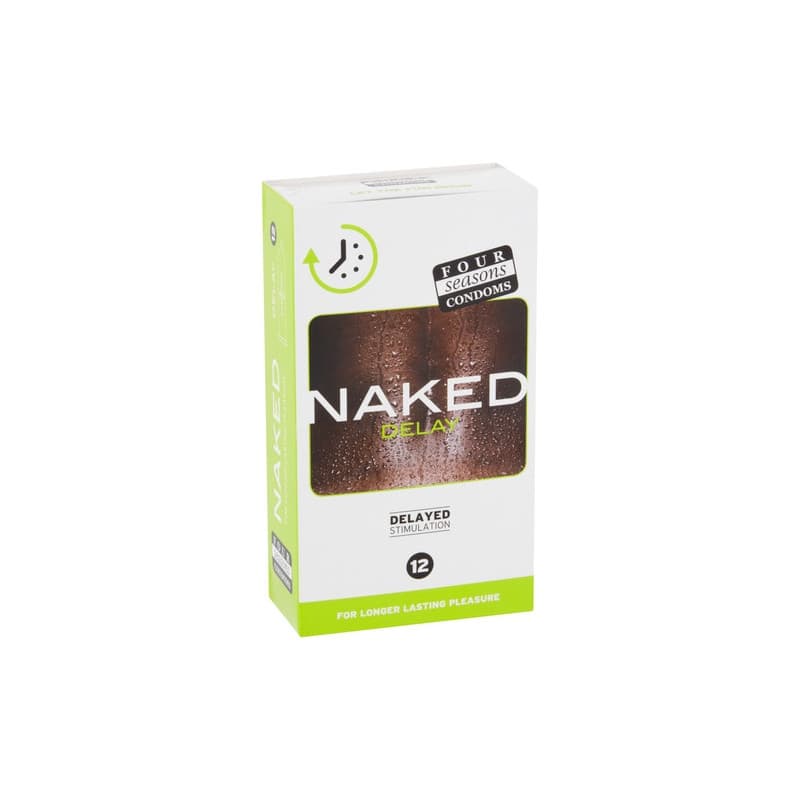 Four Seasons Naked Delay Condoms 12 pack - 9312426006520 are sold at Cincotta Discount Chemist. Buy online or shop in-store.