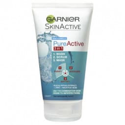 Garnier Pure Active 3 In 1 Wash 150mL - 3600540710734 are sold at Cincotta Discount Chemist. Buy online or shop in-store.