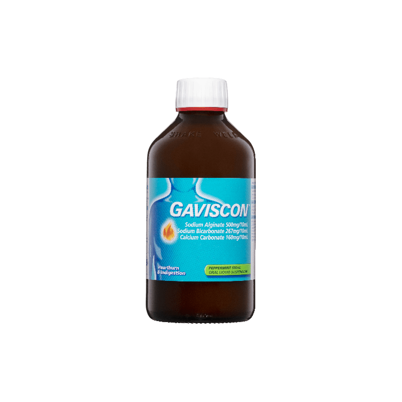 Gaviscon Liquid Peppermint 600mL - 9300711086180 are sold at Cincotta Discount Chemist. Buy online or shop in-store.