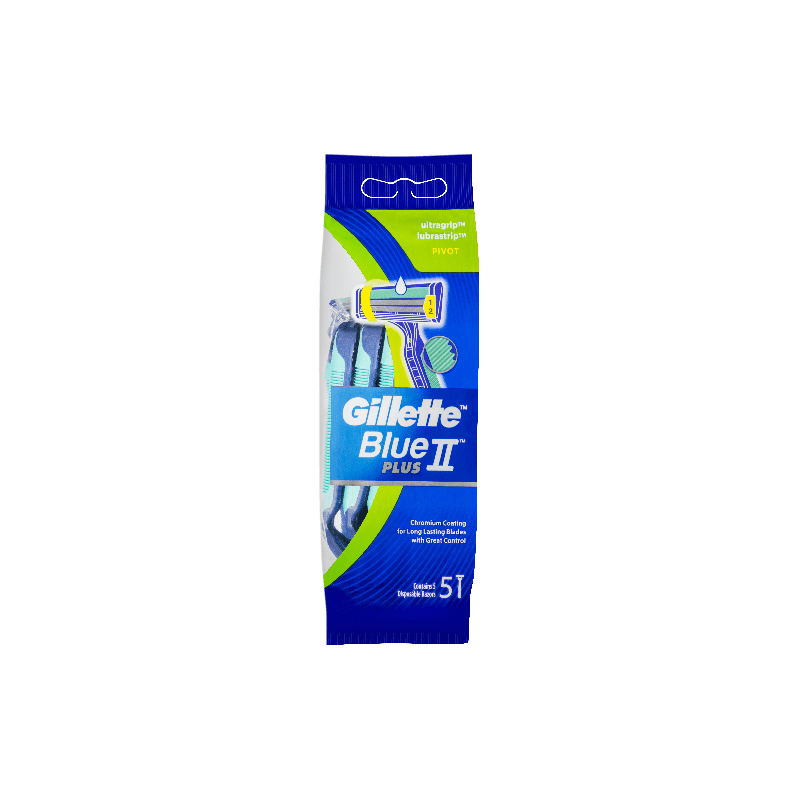 Gillette Disposable Blue II Plus Pivot 5 pk - 9300627503320 are sold at Cincotta Discount Chemist. Buy online or shop in-store.