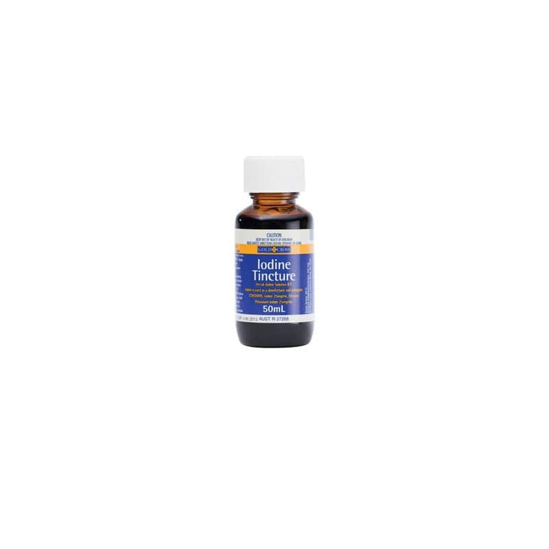 Gold Cross Iodine Tincture 50mL - 9314949260274 are sold at Cincotta Discount Chemist. Buy online or shop in-store.