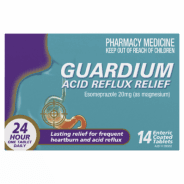 Guardium Acid Reflux Relief Tablets 14 - 9300711524422 are sold at Cincotta Discount Chemist. Buy online or shop in-store.