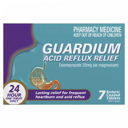 Guardium Acid Reflux Relief Tablets 7 - 9300711524415 are sold at Cincotta Discount Chemist. Buy online or shop in-store.