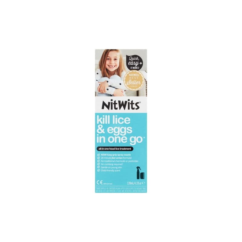 Nitwits Head Lice All In One Treatment 120mL - 638995004774 are sold at Cincotta Discount Chemist. Buy online or shop in-store.
