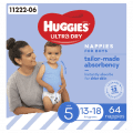 Huggies Nappies Walker Boy 64 pack