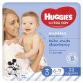 Huggies UltraDry Nappies Crawler Boy 22 pack