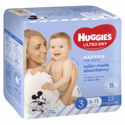 Huggies nappies sales