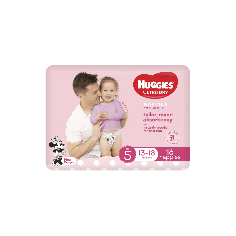 Huggies Nappies Walker Girl 16 convenience - 9310088010701 are sold at Cincotta Discount Chemist. Buy online or shop in-store.