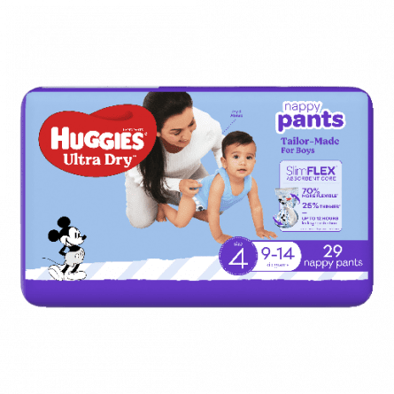 Huggies Nappy Pants Toddler Boy 29 - 9310088011661 are sold at Cincotta Discount Chemist. Buy online or shop in-store.