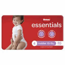 Huggies Essentials Toddler 46 - 9310088012170 are sold at Cincotta Discount Chemist. Buy online or shop in-store.