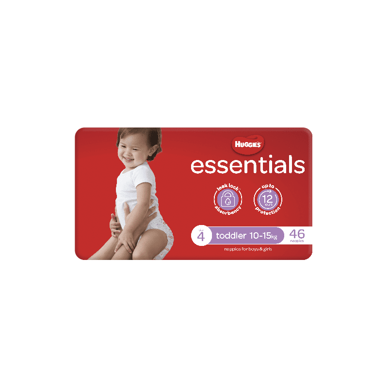 Buy Huggies Essentials Toddler 46 online at Cincotta Discount Chemist