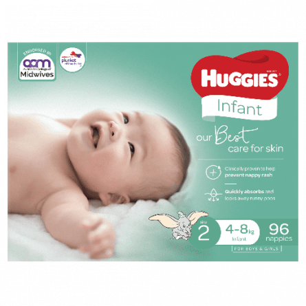 Huggies Ultimate Infant Jumbo 96 Pack - 9310088012293 are sold at Cincotta Discount Chemist. Buy online or shop in-store.