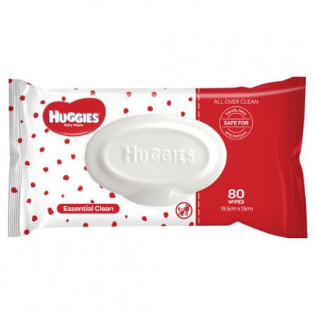 Huggies Essential Wipes pack 80 - 9310088012767 are sold at Cincotta Discount Chemist. Buy online or shop in-store.