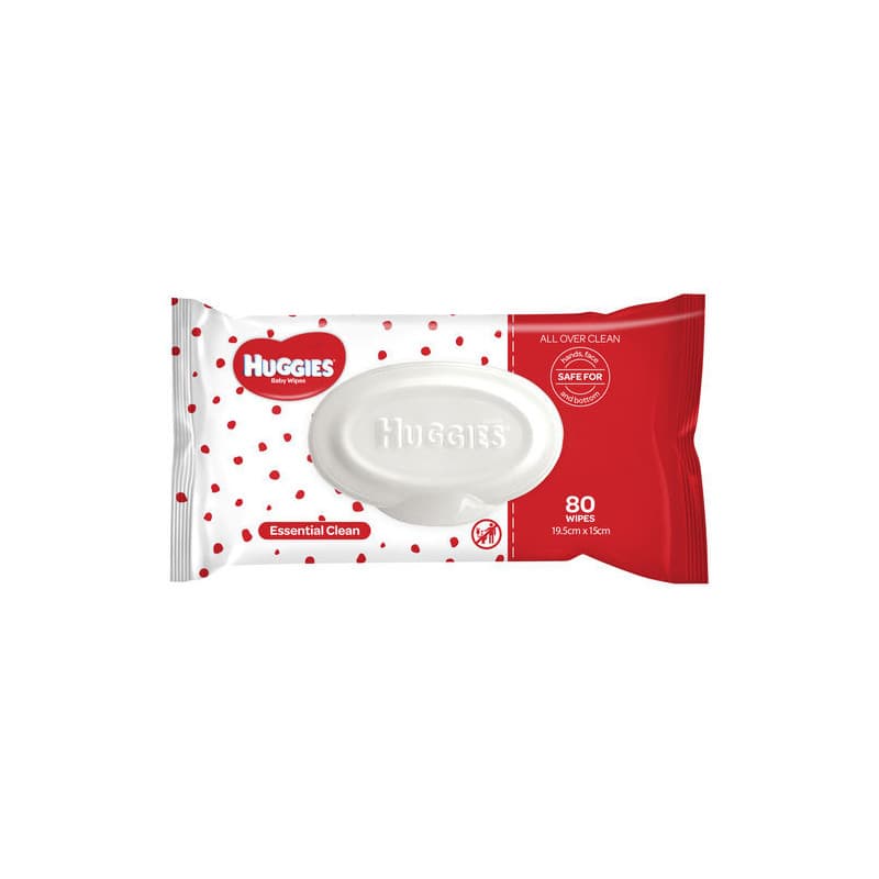 Huggies Essential Wipes pack 80 - 9310088012767 are sold at Cincotta Discount Chemist. Buy online or shop in-store.