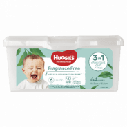 Huggies Baby Wipes Unscented Tub 64 pack - 9310088014051 are sold at Cincotta Discount Chemist. Buy online or shop in-store.