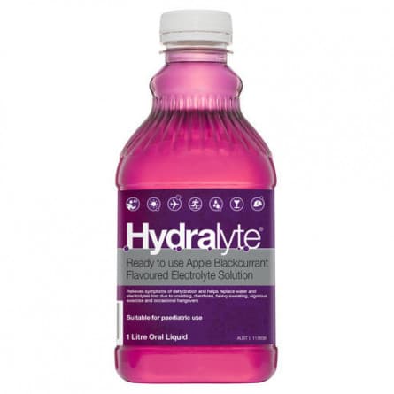 Hydralyte Apple Blackcurrant Solution 1L - 9317039000996 are sold at Cincotta Discount Chemist. Buy online or shop in-store.