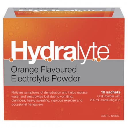 Hydralyte Orange Sachet 5g x 10 pk - 9317039001047 are sold at Cincotta Discount Chemist. Buy online or shop in-store.