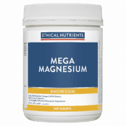 Ethical Nutrients Mega Magnesium 240 Tablets - 9315771009857 are sold at Cincotta Discount Chemist. Buy online or shop in-store.