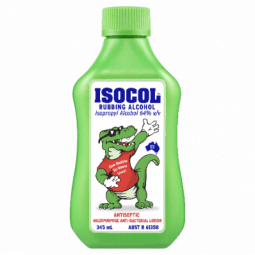 Isocol Rubbing Alcohol Antiseptic 345mL - 93209403 are sold at Cincotta Discount Chemist. Buy online or shop in-store.