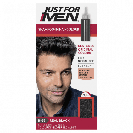 Just For Men Natural Real Black - 9310379279008 are sold at Cincotta Discount Chemist. Buy online or shop in-store.