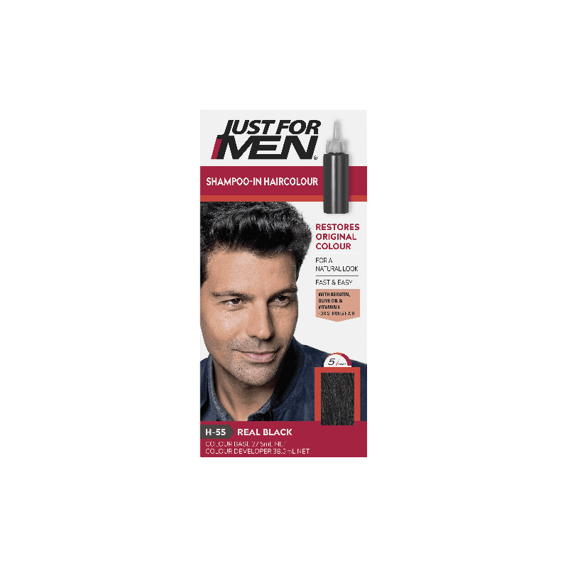 Just For Men Natural Real Black - 9310379279008 are sold at Cincotta Discount Chemist. Buy online or shop in-store.