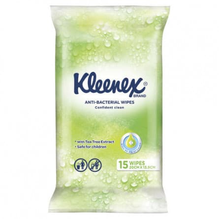 Kleenex Anti-Bacterial Wipes 15 - 9310088005271 are sold at Cincotta Discount Chemist. Buy online or shop in-store.
