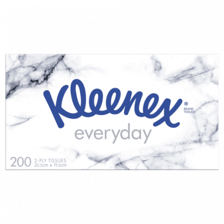 Kleenex Everyday Facial Tissues 2 ply 200 - 9310088013184 are sold at Cincotta Discount Chemist. Buy online or shop in-store.