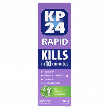 KP24 Rapid With Comb 150mL - 9314807037499 are sold at Cincotta Discount Chemist. Buy online or shop in-store.