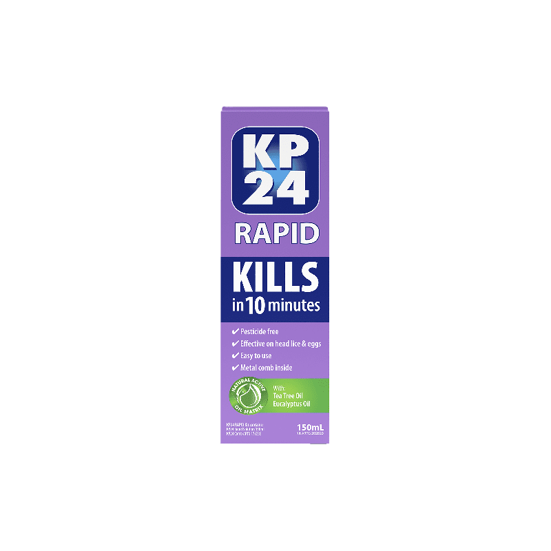 KP24 Rapid With Comb 150mL - 9314807037499 are sold at Cincotta Discount Chemist. Buy online or shop in-store.