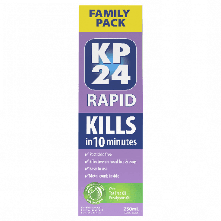 KP24 Rapid With Comb 250mL - 9314807042462 are sold at Cincotta Discount Chemist. Buy online or shop in-store.