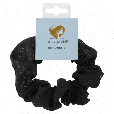 Lady Jayne Scrunchy Black 3788B - 9310460537888 are sold at Cincotta Discount Chemist. Buy online or shop in-store.