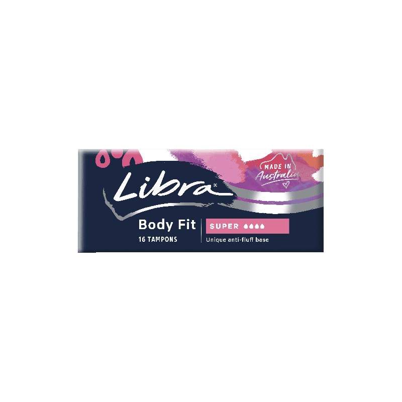 Libra Tampons Bodyfit Super 16pk - 9325344002680 are sold at Cincotta Discount Chemist. Buy online or shop in-store.