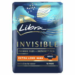 Libra Invisible Extra Long 10 pk - 9325344000525 are sold at Cincotta Discount Chemist. Buy online or shop in-store.