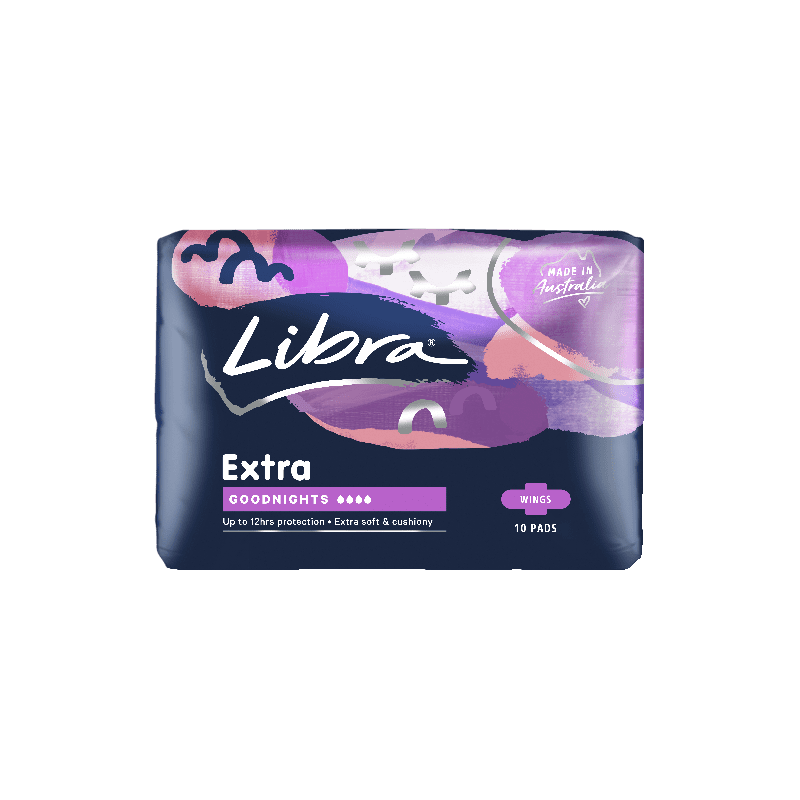 Libra Goodnights Extra Long Wings 10 pack - 9325344001690 are sold at Cincotta Discount Chemist. Buy online or shop in-store.