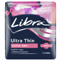 Libra Pads Ultra Thin Super Wings 12 pack