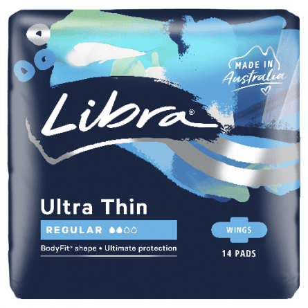 Libra Ultra Thins Regular Wings 14 pack - 9325344001751 are sold at Cincotta Discount Chemist. Buy online or shop in-store.