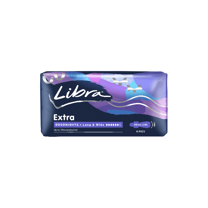 Libra Pad Extra Goodnight Long 6 Pack - 9325344003106 are sold at Cincotta Discount Chemist. Buy online or shop in-store.