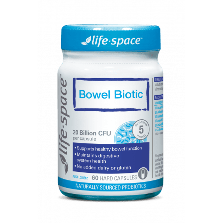 Buy Life Space Bowel Biotic 60 Capsules online at Cincotta