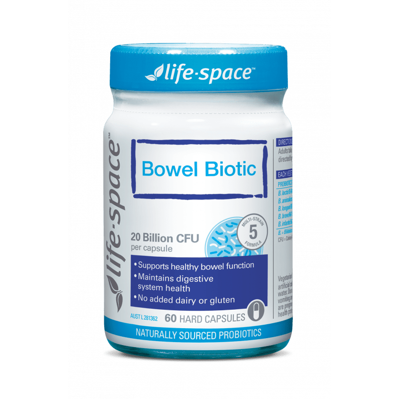 Life Space Bowel Biotic 60 Capsules - 9331927003685 are sold at Cincotta Discount Chemist. Buy online or shop in-store.