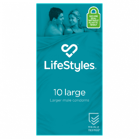 Lifestyles Condoms Large 10  Pack - 9352417000472 are sold at Cincotta Discount Chemist. Buy online or shop in-store.