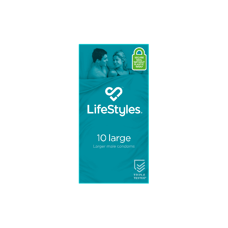 Lifestyles Condoms Large 10  Pack - 9352417000472 are sold at Cincotta Discount Chemist. Buy online or shop in-store.
