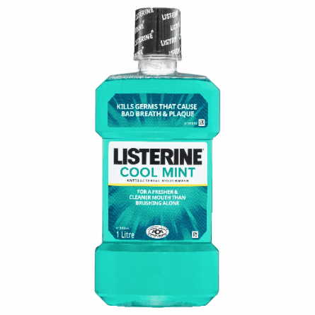 Listerine Cool Mint Mouthwash 1L - 9310059200667 are sold at Cincotta Discount Chemist. Buy online or shop in-store.