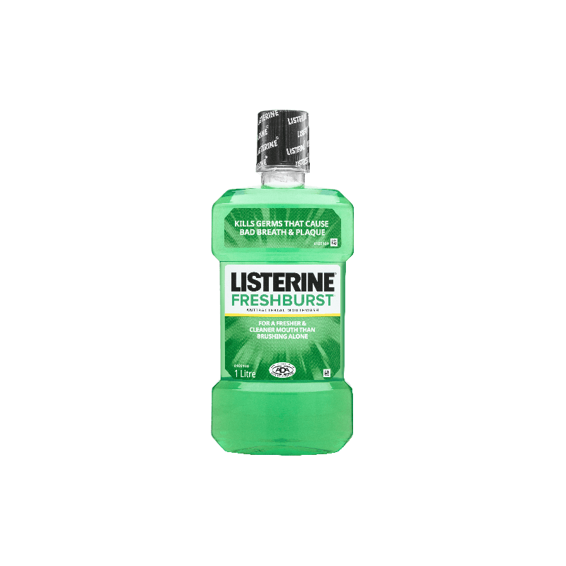 Listerine Fresh Burst Mouthwash 1L - 9310059050231 are sold at Cincotta Discount Chemist. Buy online or shop in-store.