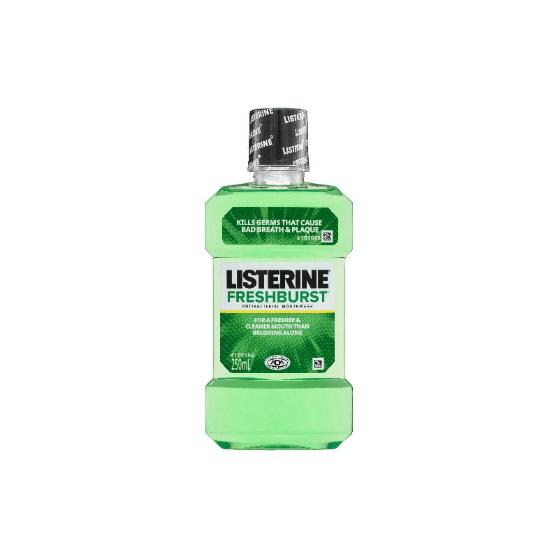Listerine Fresh Burst Mouthwash 250mL - 9310059050200 are sold at Cincotta Discount Chemist. Buy online or shop in-store.